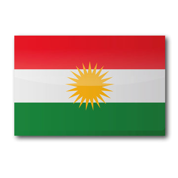 Flagge Kurdistan
