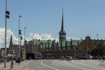 Fototapeta na wymiar Kopenhagener Börse