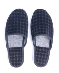 pair of slippers on a white