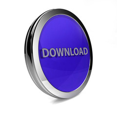 download circular icon on white background