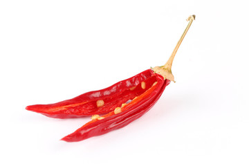 Halbierte Chili