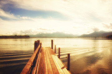 wooden jetty (177) lake chiemsee