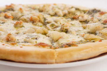 seafood pizza