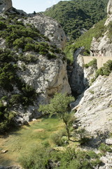 Obraz premium Gorges de galamus,Pyrénées