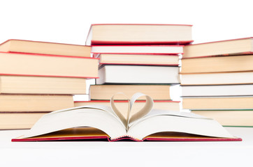 ein herz im buch