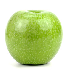 Green apple, isolated on white background