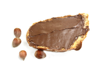 tartine de chocolat