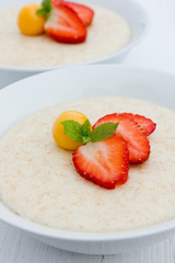 Semolina porridge
