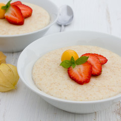Semolina porridge