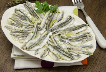 Boquerones en vinagre