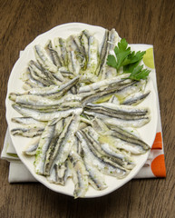 Boquerones en vinagre