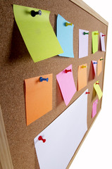 Notice board background