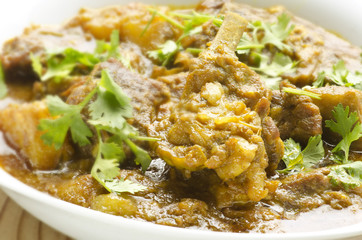 Yummy goat curry