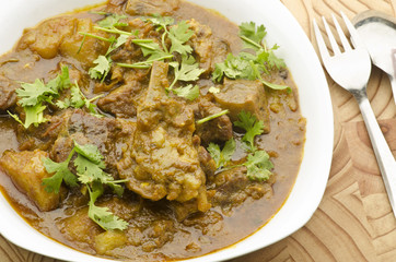 Yummy goat curry