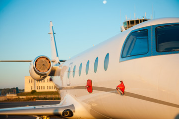 Fototapeta premium Private airplane.