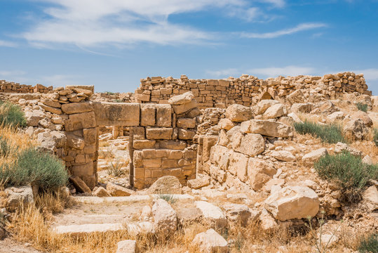 Roman ruins, Um Ar-Rasas, Jordan