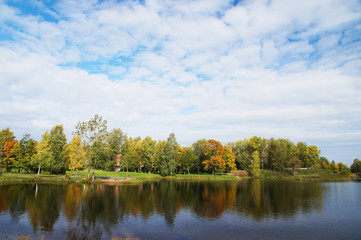 park in autumn