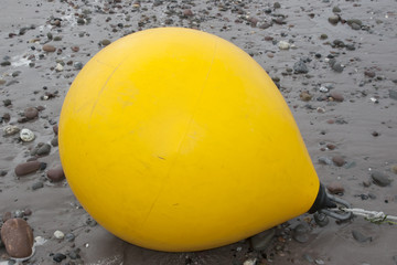 giant yellow buoy