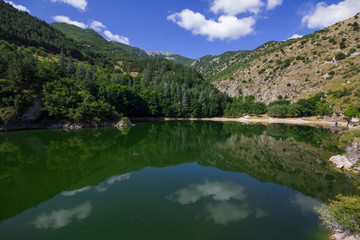 Fototapeta na wymiar Lago di San Domenico in Abruzzo
