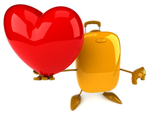 Obraz premium Fun suitcase