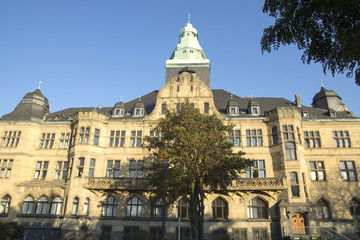 Obraz premium Rathaus der Stadt Recklinghausen, NRW, Deutschland