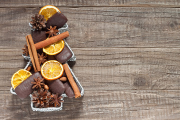 Lebkuchen und Gewürze