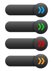 BLANK VECTOR BUTTON POSTER (blue orange red green)