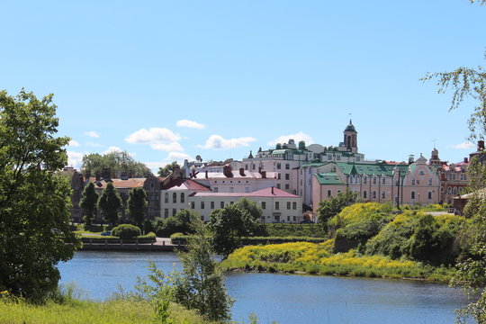 Vyborg. View of the city.