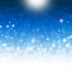 Fototapeta na wymiar Shiny Winter Flakes,Christmas Card
