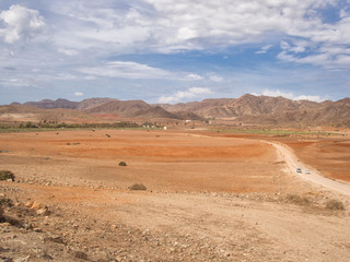 Paisaje de Almería, sur de España