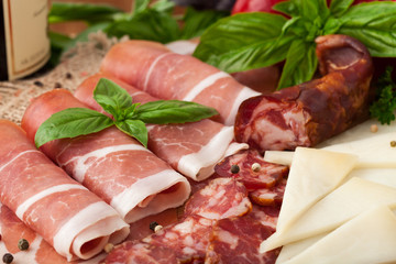 Variety of meat products