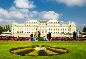 Belvedere Palace Vienna Austria