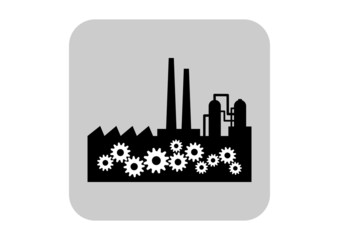 Factory vector icon