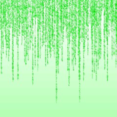 background of a green matrix of  binary figures