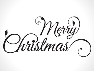 merry christmas text background