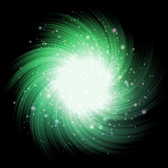 Burst star generated hires texture