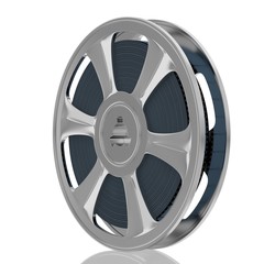Obraz premium Old motion picture film reel