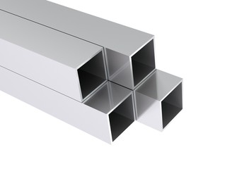 Rohre Profile quadratisch absteigend © alperdostal