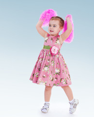 Very passionate little girl