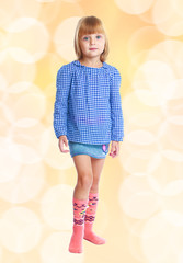 Very passionate little girl