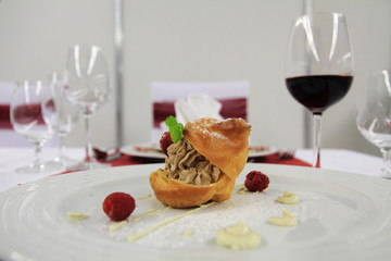traditional czech vanilla dessert