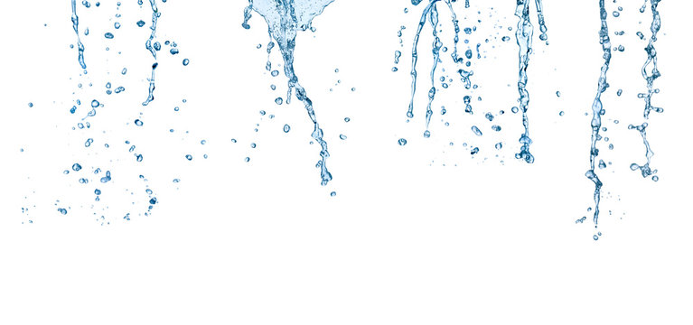 water splash drop blue liquid © Lumos sp