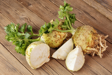 Fresh celery root