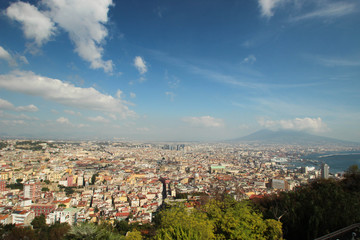 Fototapeta na wymiar Vue de Naples