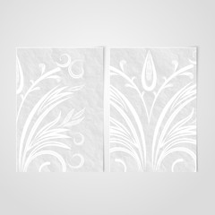 Vector Elegant background with lace ornament .