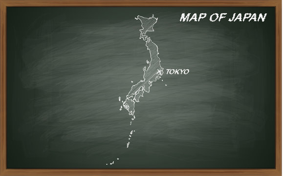 map of Japan