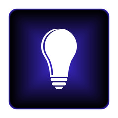 Light bulb - idea icon
