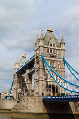 Fototapeta na wymiar England, London, Tower-Bridge