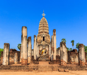 Si Satchanalai Historical Park in Sukhothai province of Thailand