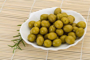 Green olives